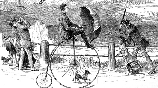 Mysteries of everyday life : Why is a bicycle more stable once it’s moving