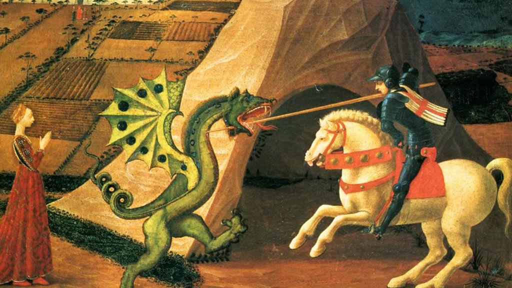 The Day St George lost his head … literally