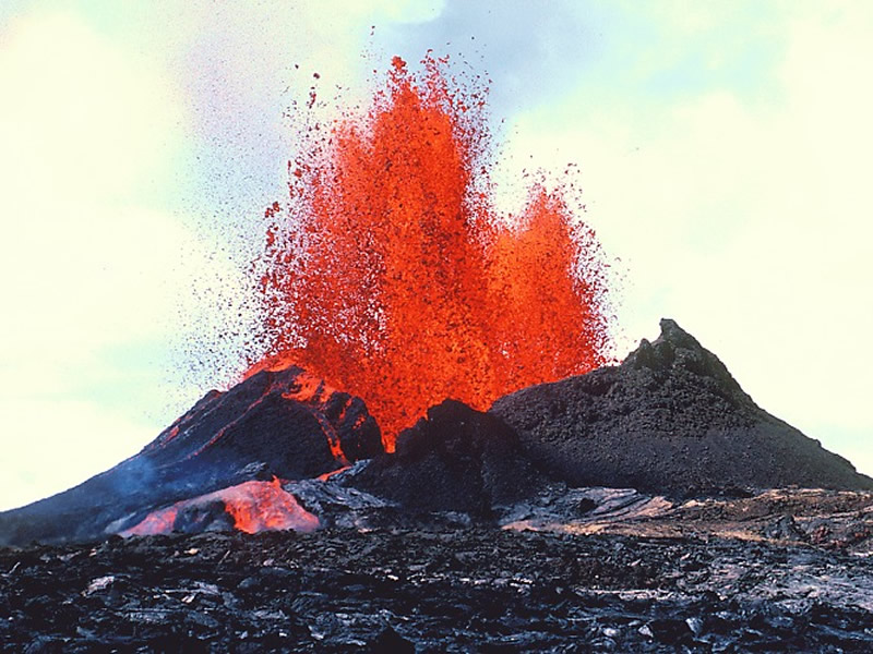 Want to Study Volcanoes – Then look at art work