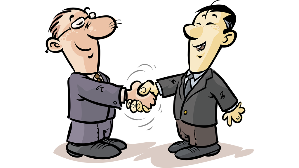 Why do we shake hands as a greeting?